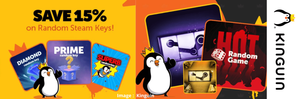 CouponFreeOnline
Kinguin 15% Discount Code on Random Game 