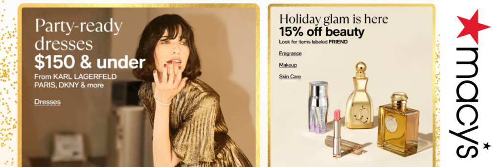 CouponFreeOnline
Holiday Glam 15% Off Beauty On Macy's