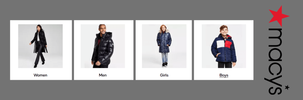 CouponFreeOnline
Macy's 45% Off on Coats & Jackets