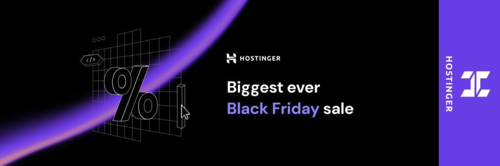 CouponFreeOnline
Hostinger offers up to 79% for Black Friday 2024